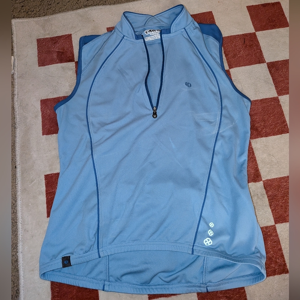 Women's Light Blue Cycling Tank